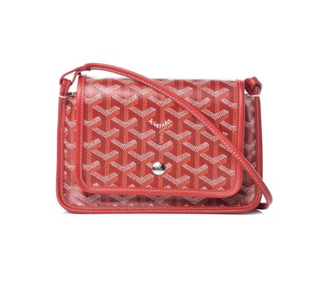 goyard flap wallet|GOYARD Goyardine Plumet Wallet Clutch Red .